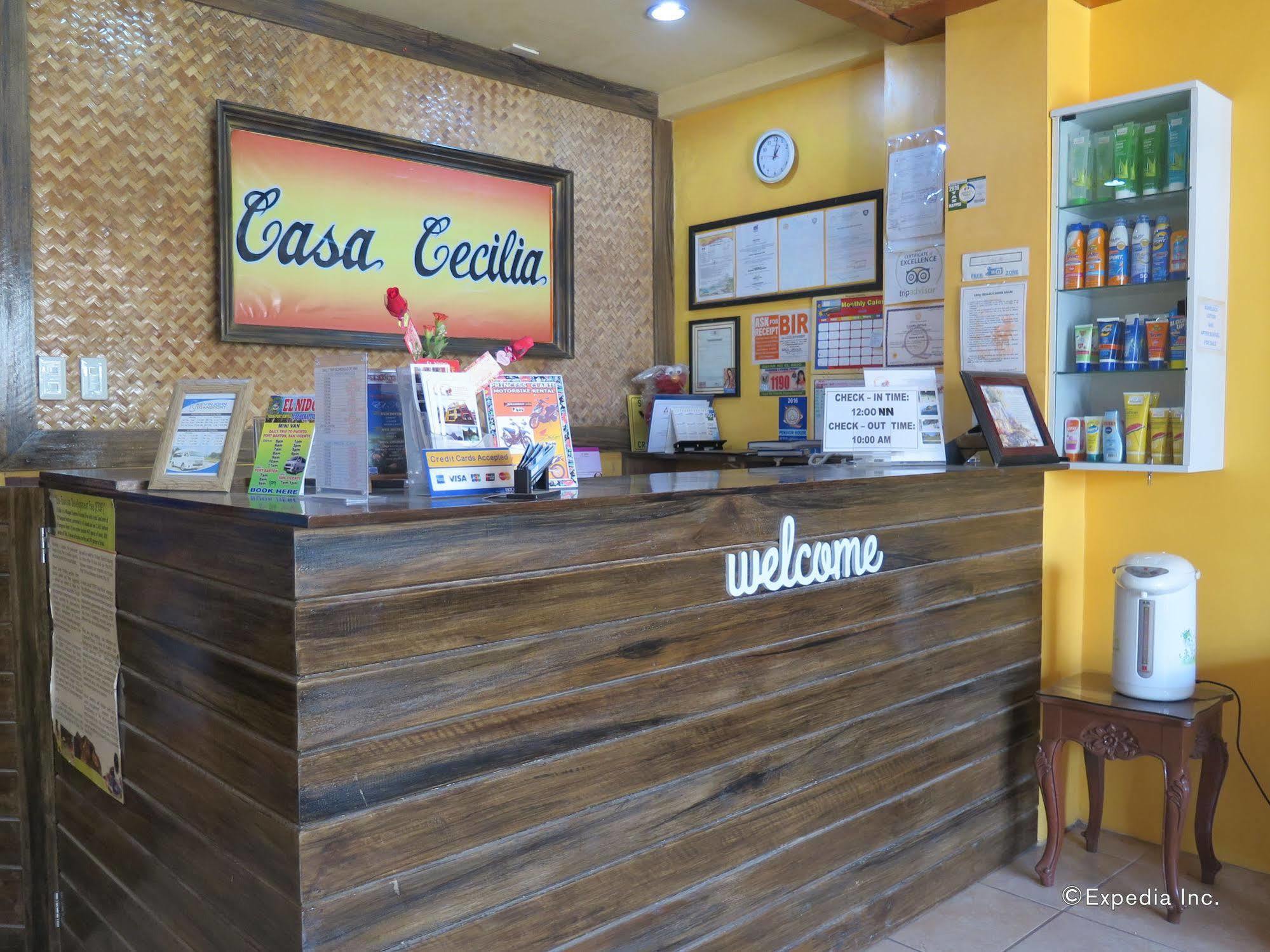 Casa Cecilia Hotel Ел Нидо Екстериор снимка